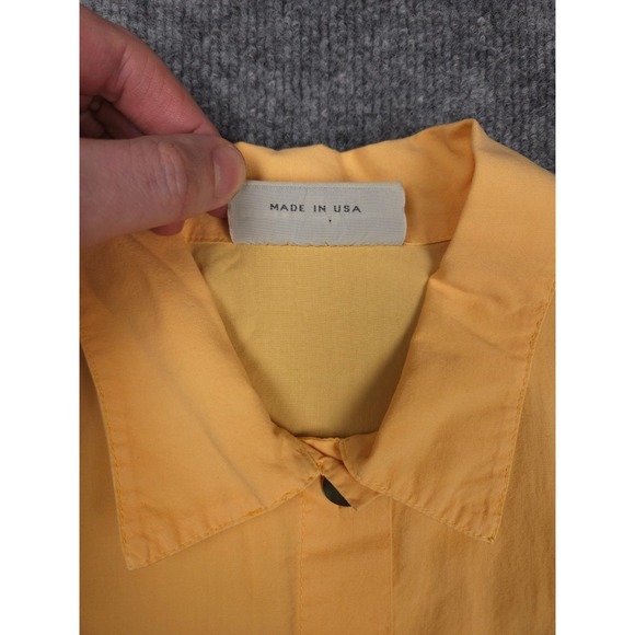 Eleven Stitch Design XS Top Blouse Button Up Shirt Lagenlook Trapeze Oversize - Picture 4 of 8